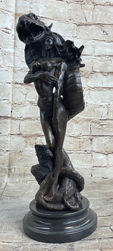 MEDUSA Mythical Snake Lady Style Nude Female Sculpture Naked Statue