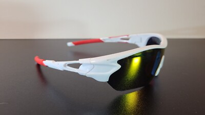 Bea Cool Polarized Sunglasses white Red with case Model VK-7188 | eBay