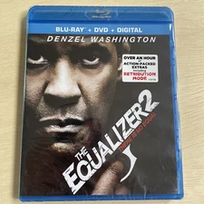 The Equalizer 2 [Blu-ray] Denzel Washington New Sealed