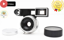NEAR MINT w/Goggles Leica Summaron 35mm f2.8 MF Lens for M3 M Mount From Japan