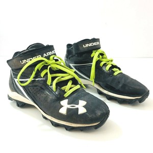 Under Armour Trituradora De Tacos chicos 4Y Negro Blanco Fútbol Amarillo  Neón | eBay