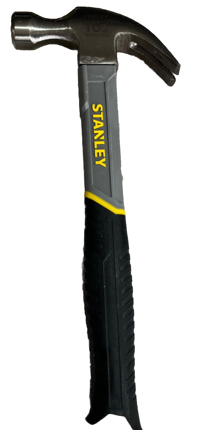STANLEY STHT0-51309 16oz Fiberglass Claw Hammer 450g