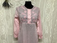 Embroidered Nightgown Size 34/36 Vintage RN06/24/07-23B