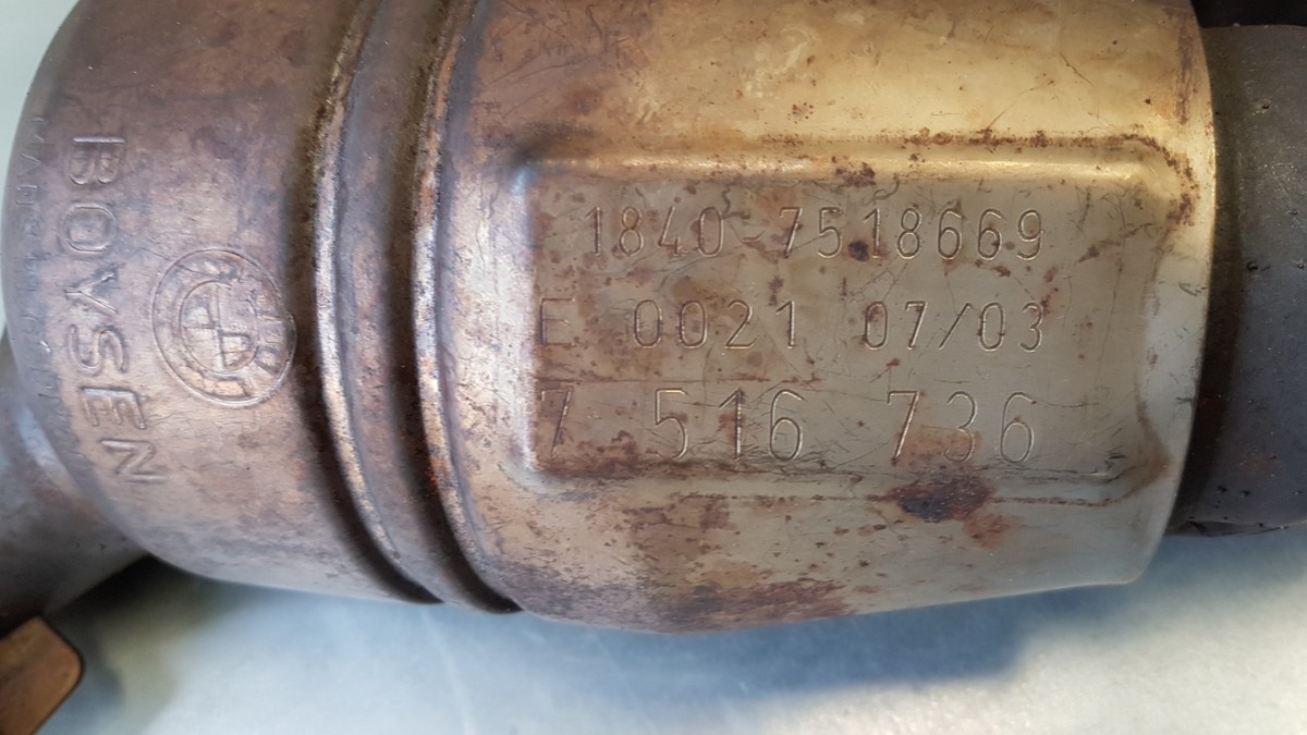 BMW Z4 E85 2.5 PETROL LEFT & RIGHT CATALYTIC CONVERTER 18407518669 