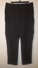 THE NORTH FACE Paramount Convertible Pants Men's Size 36R Regular TNF Black 