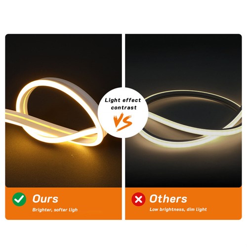 1M 5M 10M 12V Flexible Sign Neon Lights Silicone Tube LED Strip Light Waterproof - Picture 9 of 55