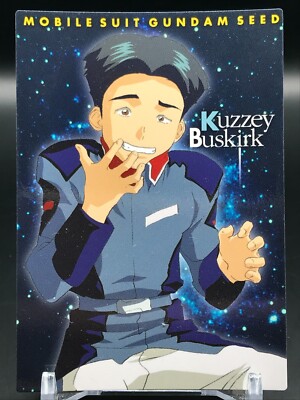 Kuzzey Buskirk GUNDAM SEED CARDDASS TCG BANDAI 2003 Japanese Rare