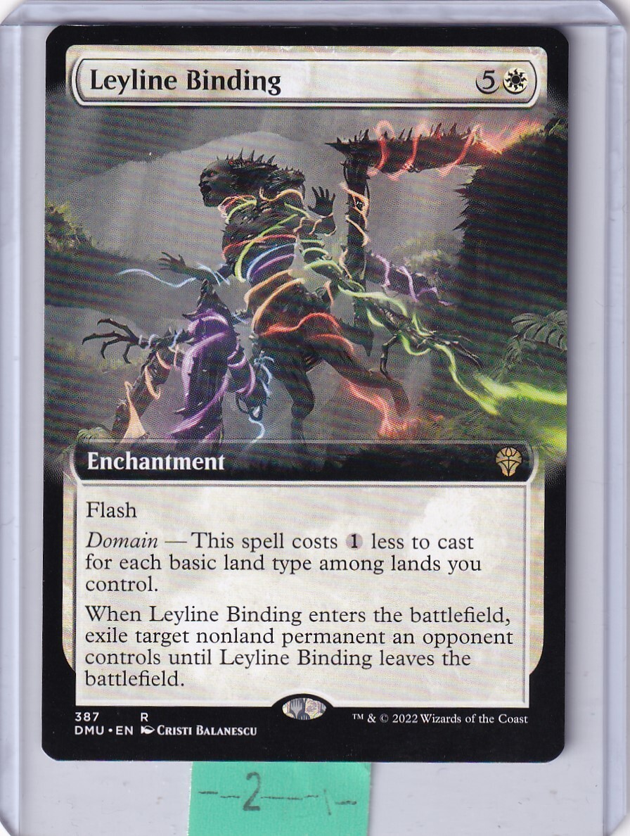 Leyline Binding (Extending Art) - Dominaria United - Variants MTG