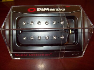 NEW - Dimarzio DP100 Super Distortion Humbucker Pickup BLACK