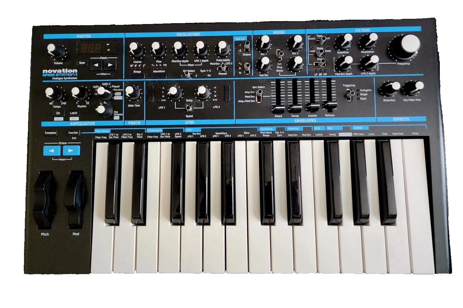 Novation Pro Audio Keyboard Synthesizers