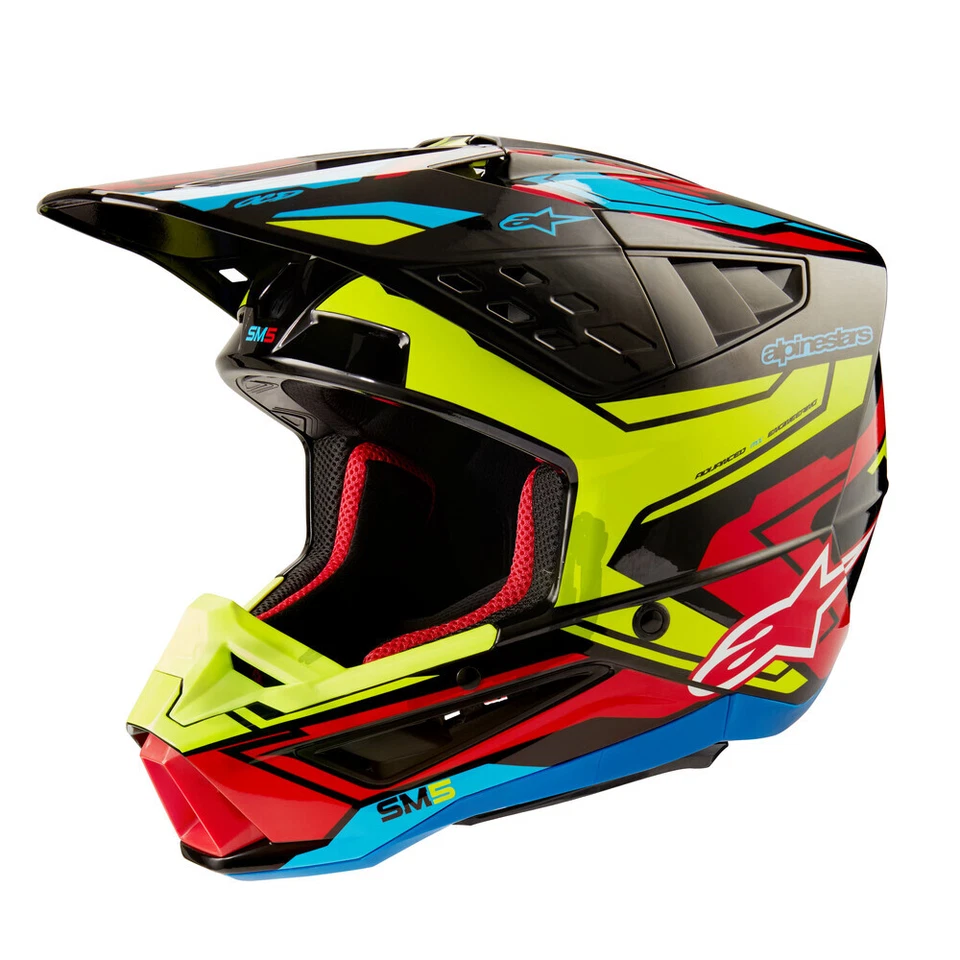 *FREE SHIPPING* ALPINESTARS S-M5 ECE GRAPHIC HELMET PICK YOUR SIZE AND COLOR - Image 4 of 4