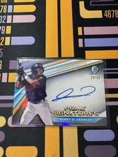 2022 Bowman Chrome Prime Chrome Signatures /50 Danny De Andrade #PCS-DD Auto