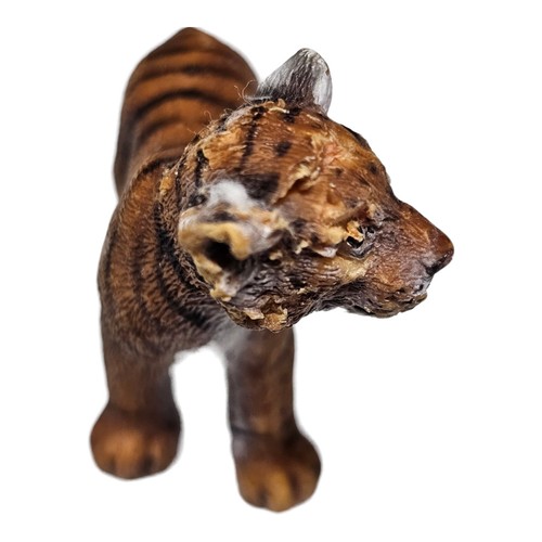 Schleich Tiger Cub Standing Figure Retired 2007 Chewed Right Ear