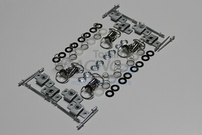 Pro-Bolt Schnellverschluss-Set 19mm Edelstahl D-Ring Racing Verkleidung fastener