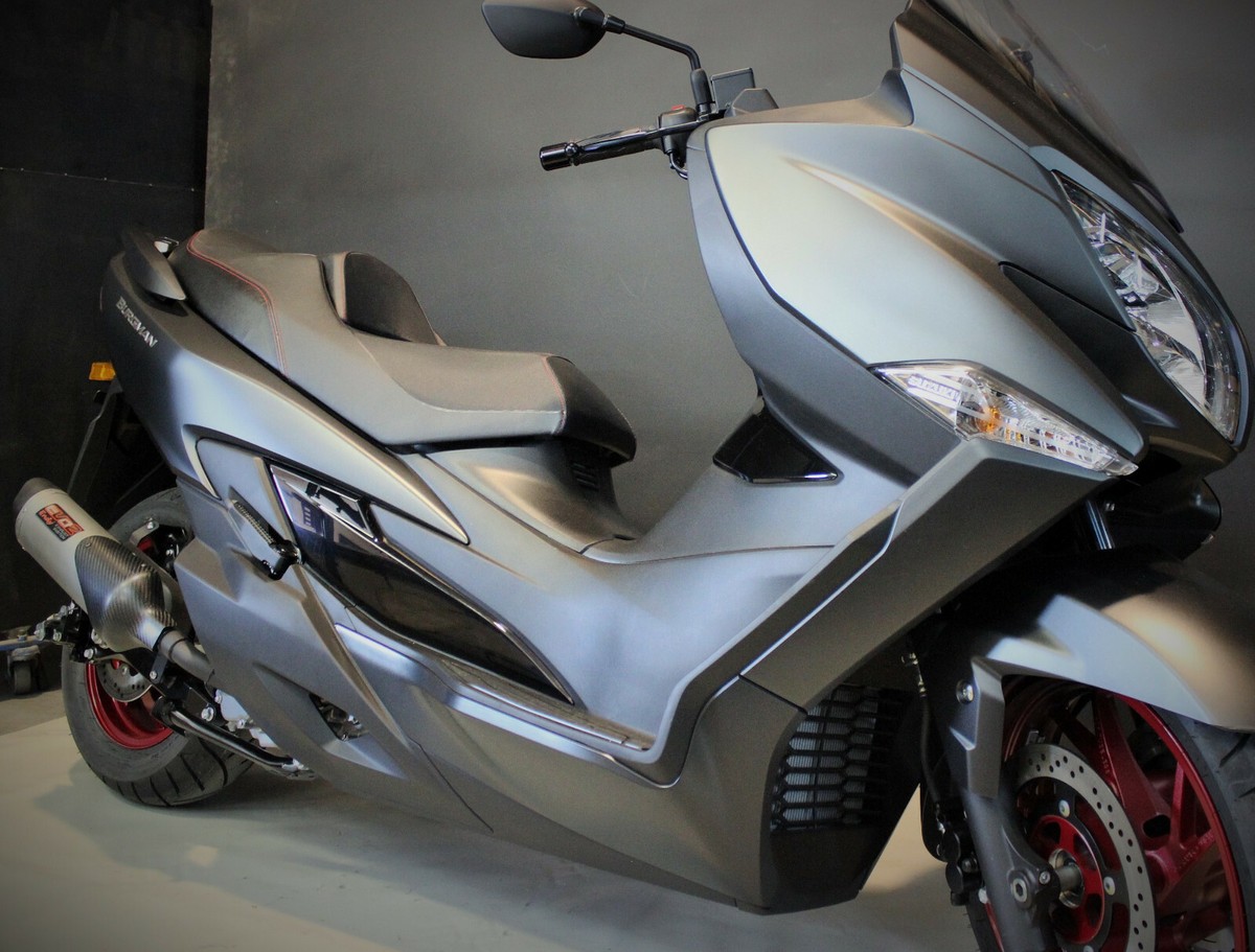 Auspuff Suzuki Burgman Tuning Burgman Tuning GPR Suzuki Burgman