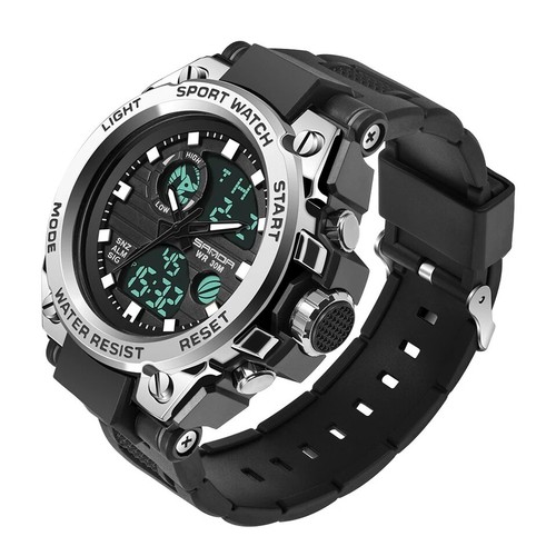 Reloj Digital Militar Relojes de Moda Para Hombre Cuarzo Led Smart  Inteligente | eBay