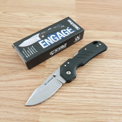 CSFL25DPLC Cold Steel Engage ATLAS Lock 4116 Clip Point Blade GFN Handles Clip