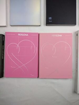 Lot Of 8 BTS K-Pop Albums Books Map Of The Soul Persona Skool Luv