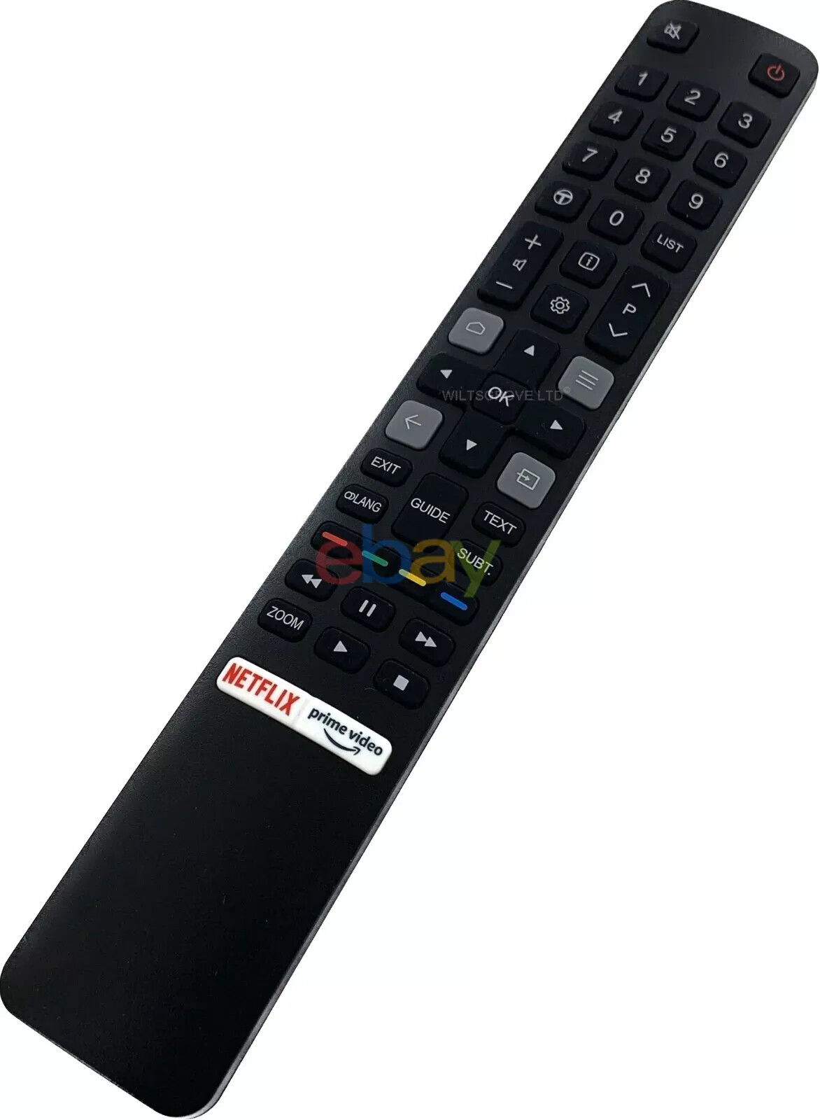 Telecomando IR Di Ricambio Per TCL 4K QLED C735K, C935K E Modelli Compatibili – Nessuna Programmazione Richiesta