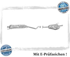 Auspuffanlage für Opel Astra G Caravan 1.8 2.0 Kombi Auspuff Endtopf Mitteltopf