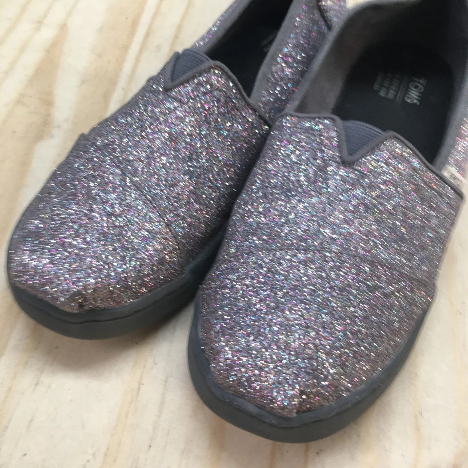 Mocasín sin cordones Toms Shoes Youth 5 multicolor brillante punta redonda informal cómodo Foto 4 de 4