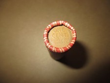 Rotolo fucile penny grano sigillato! Lotto centesimi di grano! 1909-1958 50 Monete Acciaio J**