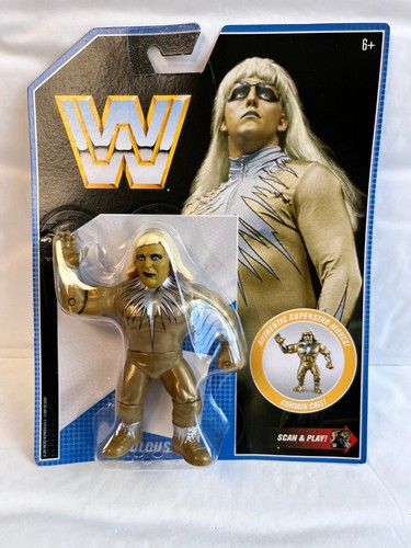 FIGURINE VINTAGE CATCHEUR Jack Roberts the Snake WWF HASBRO 1990 Titan