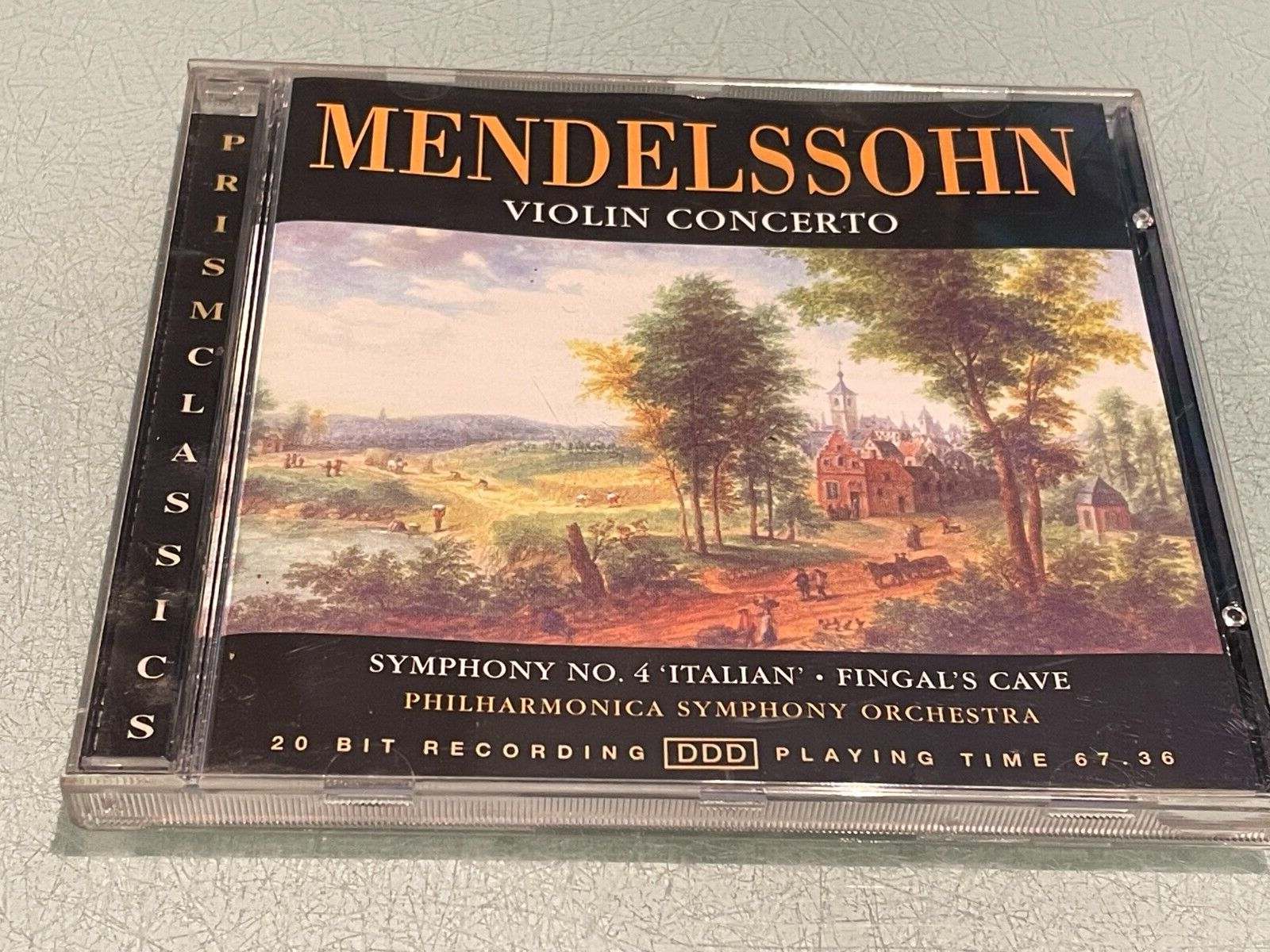 Mendelssohn - Violin Concerto - Symphony No. 4 - CD Album - 1997 Prism Classics