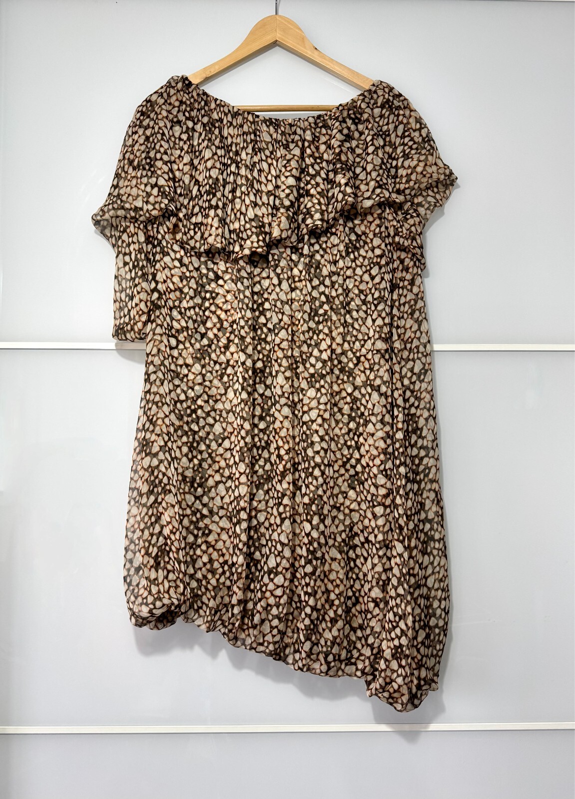 Mini abito seta Yves Saint Laurent 2009 taglia F36 (UK 8) ottime condizioni