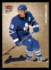 2008-09 Ultra Gold Medallion #89 Mats Sundin Toronto Maple Leafs