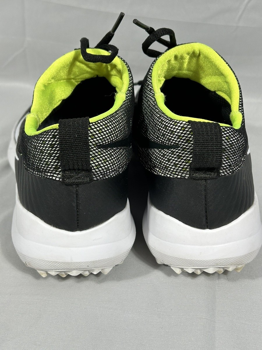 NIKE FI PREMIERE Golf Shoes Black White Volt Men display picture 2