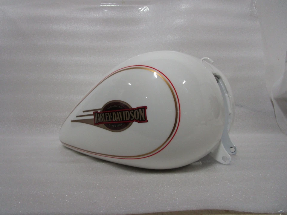 2008 Harley Davidson FLSTC Heritage Softail бензобак АРКТИЧЕСКИЙ БЕЛЫЙ - Изображение 4 из 4