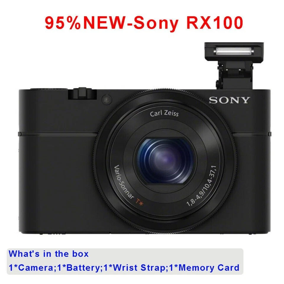 Sony RX100 20.2 MP 3.6 x Compact Digital Camera w/Charger & Card 85% NEW - Image 3 of 4
