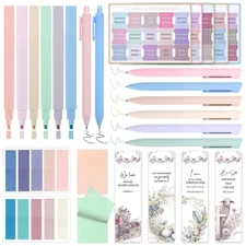 Bible Study Kit for Women 14 Highlighters Pens Stick Notes Christian Journaling