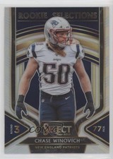 2019 Panini Select Rookie Selections Silver Prizm Chase Winovich #25 03wd