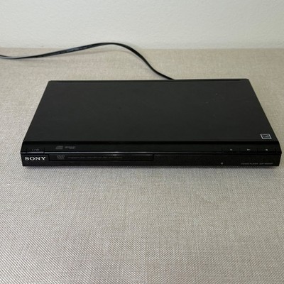 Sony DVP-SR200P CD DVD Player Progressive Scan Black Home Media Player