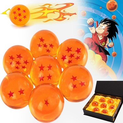 7 Sterne Dragon Balls für Kinder DragonKugel Anime Deko Kristallkugeln Geschenke