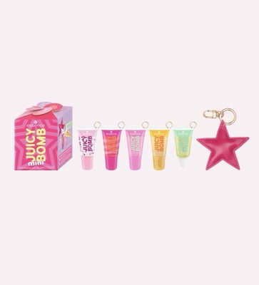 Lipgloss Mini Juicy Bomb Set 5tlg Holiday Happiness - Limited Edition