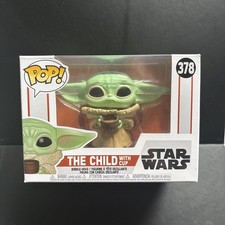 Funko Pop! Figura Vinilo Mandaloriano El Niño Grogu con Taza Star Wars #378