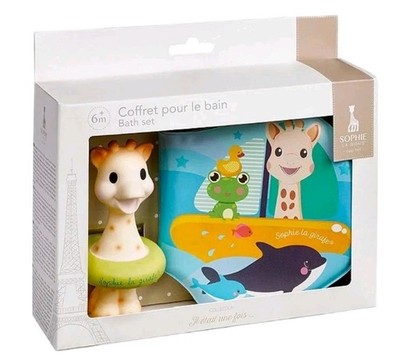 Sophie la girafe Coffret Pour Le Bain Bathtime Gift Set. Collection. New!