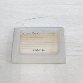 Sega Saturn Japanese White Console Bundle with 8 Games & Memory Tested HST-3220