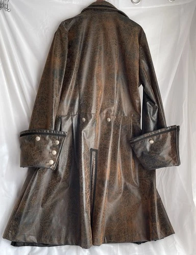 SHRINE HOLLYWOOD Pirate Renaissance Galleon Coat Men XXL Very Heavy Quality USA image 14