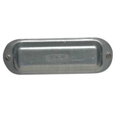 Appleton Electric K200 Conduit Body Cover, 2 In., Steel, Form 35