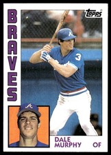 Dale Murphy 1984 Topps #150 Atlanta Braves MLB READ FREE SHIPPING AutographDen