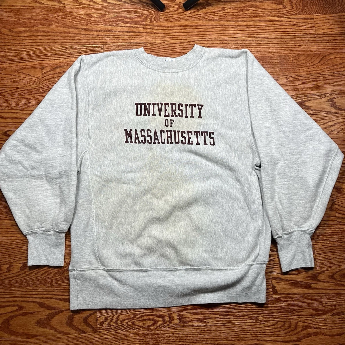 Vintage University of Massachusetts Sweatshirt Men Large Champion