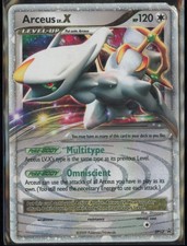 Diamond and Pearl Promos #DP53 Arceus LV.X Dmg