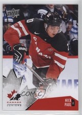 2015 Upper Deck Team Canada Juniors Nick Paul #37 2o7