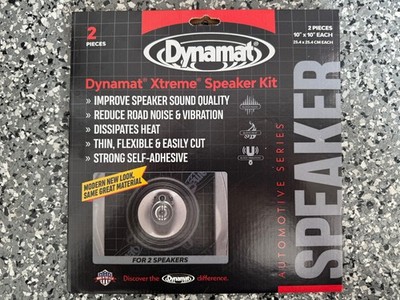 Dynamat Xtreme Sound Deadening Car Insulation Speaker Pack 10415   Pre Cut Noise