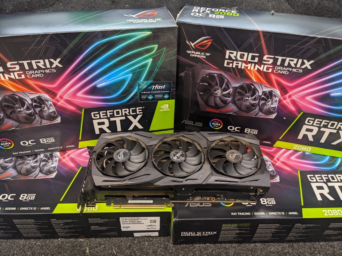 ASUS NVIDIA GeForce RTX 2080 NVIDIA Computer Graphics Cards for