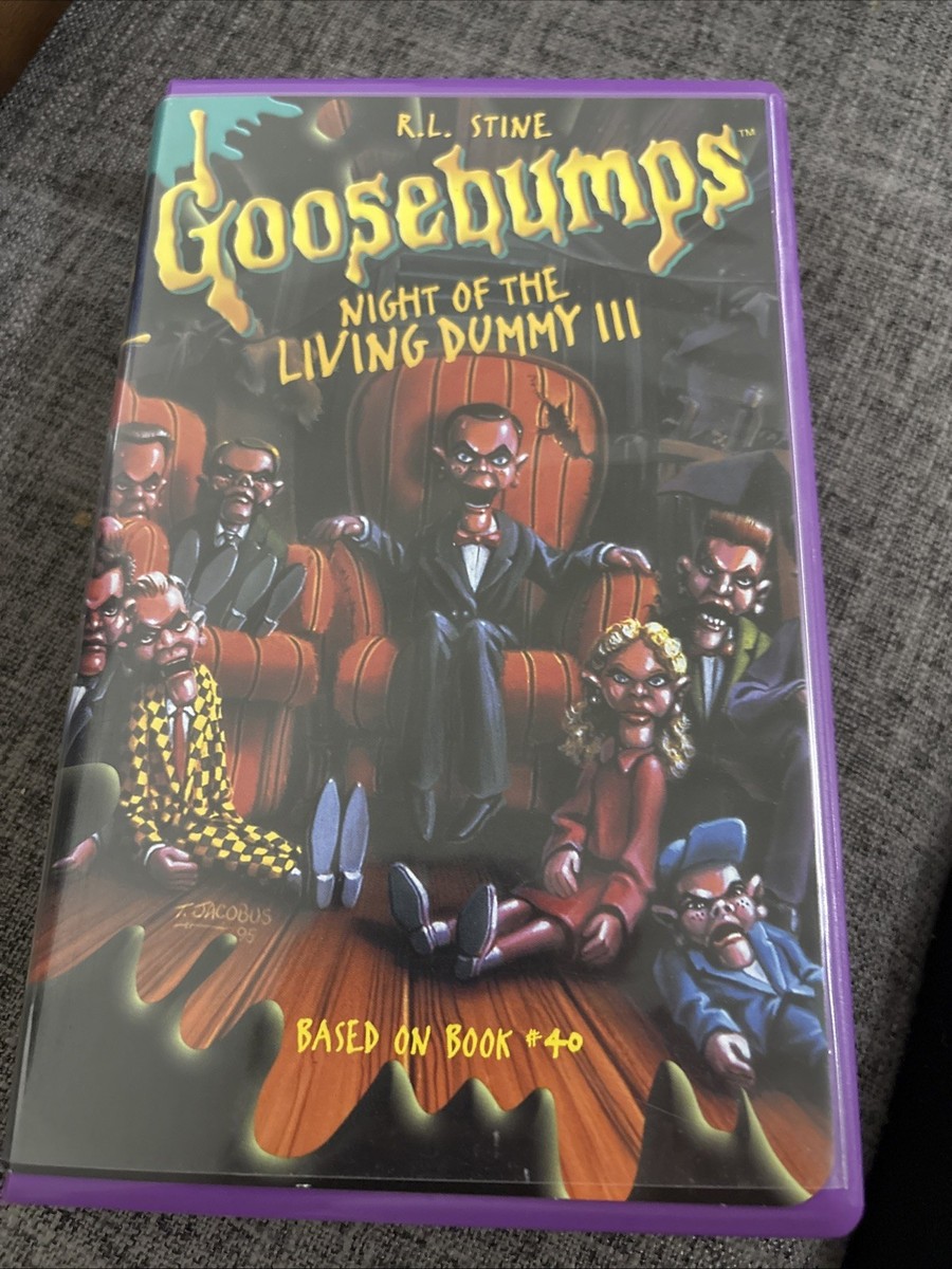 Goosebumps - Night of the Living Dummy III (VHS, 1998) for sale